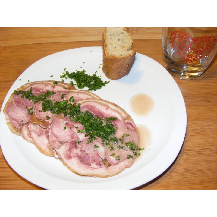 Tête roulée de porc 6 tranches | Charcuterie Busson