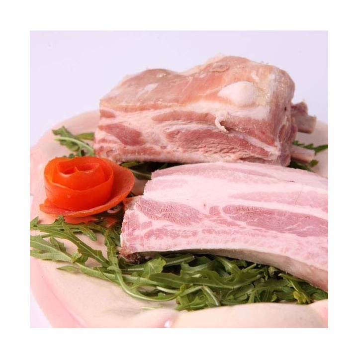 Côte de petit salé cuite | Charcuterie Busson