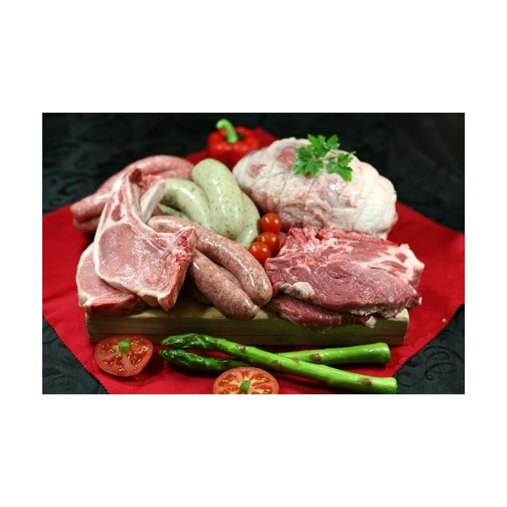 Colis Duo saucisses & viande | Charcuterie Busson